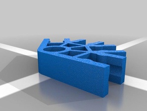 knex green 135 degree corner construction toys building 3d print model - Mito3D