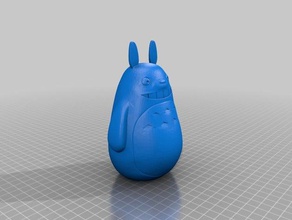totoro bank containers 3d print model - Mito3D