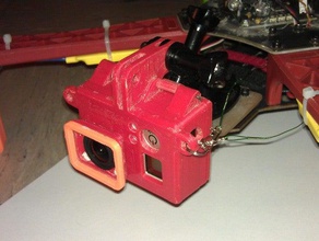 cas gopro 3 fpv passe-temps la boîte quadricoptère 3d print model - Mito3D