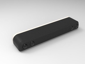 personalizzato nintendo wii sensor bar giocattolo gioco accessori ir led mote 3d print model - Mito3D