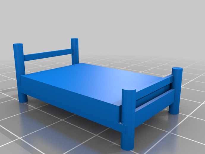 samuel delgado cama modelo muebles 318 mrh318 nyupoly 3D print model - Mito3D