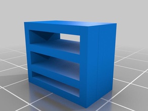 bookcase model furniture is318 mrh318 nyc poly nyupoly nyu 3d print model - Mito3D