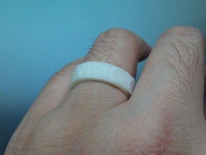my wedding ring jewelry 3d print model - Mito3D