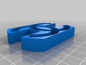 chanel soap mold diy form 3d print model - Mito3D