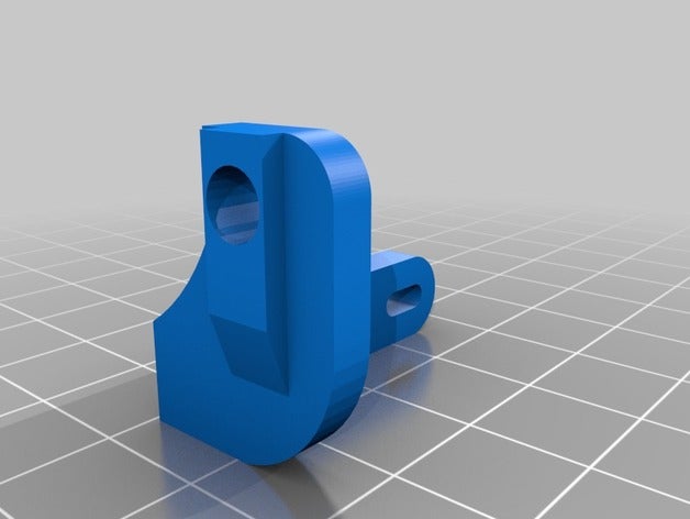 sainsmart makerslide y-axis mechanical end-stop 3d printer parts hadron endstop 3D print model - Mito3D