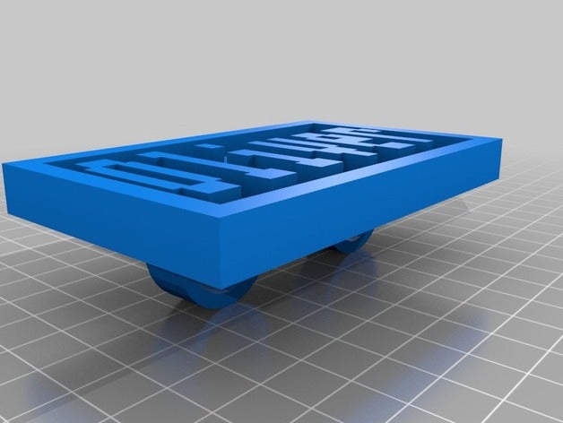 mon word personnalisés anneaux 3D print model - Mito3D