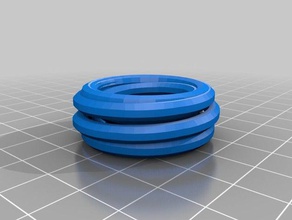 swirly ring Mode angepasst 3d print model - Mito3D