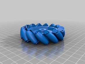 mecanum wheel 14 other 3d blender makeentry omni reprap robotics 3d print model - Mito3D
