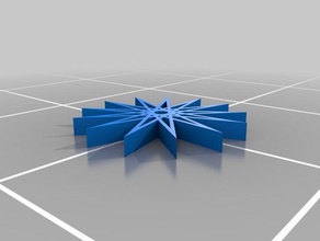 star polygon math art customized 3d print model - Mito3D