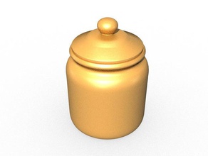 cookie jar 3d l'impression 3d print model - Mito3D