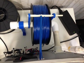 2 solidoodle filament kılavuzu sabitleyici 3d yazıcı aksesuarlar 3d print model - Mito3D