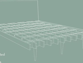 george cama de los hogares muebles pdf sam tanis 3d print model - Mito3D