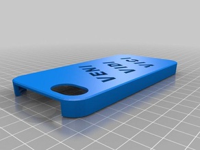 iphone 5 Fall mobile 3d print model - Mito3D