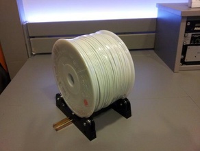 suporte universal de filamentos bobinas ajustáveis bk v21 3d a impressora os acessórios bcn reprap rep rap 3d print model - Mito3D