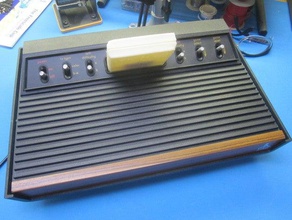 atari 2600-cartridge-Gehäuse video Spiele 3d atariage console homebrew pcb retro vcs Videospiel 3d print model - Mito3D