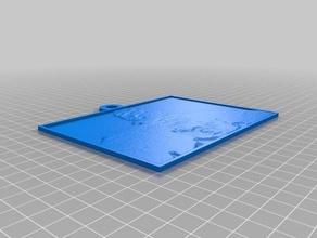 Dede torunu 2d sanat özelleştirilmiş 3d print model - Mito3D