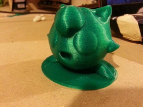 jigglypuff de la figurine sculptures pokemon 3d print model - Mito3D