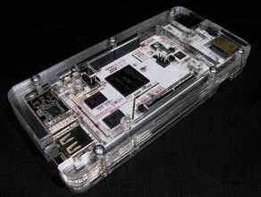 pcduino v2 case computer 3d print model - Mito3D