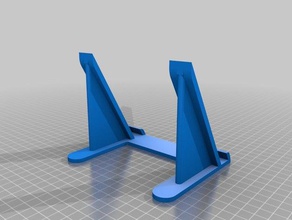 robust universal ipad stand mobile phone 3d print model - Mito3D