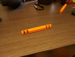 mochibag clip other cord holder drawstring bag mochi 3d print model - Mito3D