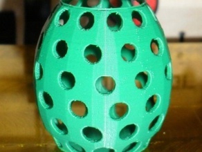 davros eggoid vase décor 3d print model - Mito3D
