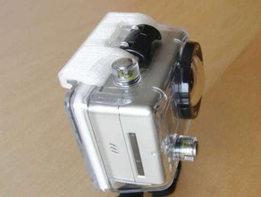 gopro substituição de trava câmera herói orca 3d print model - Mito3D