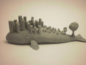 Welt-Wal Tiere onsuchafullsea 3d print model - Mito3D