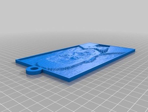 carlton 2d sanat özelleştirilmiş 3d print model - Mito3D