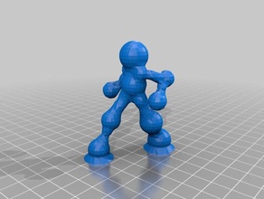 metaball man sculptures 3d print model - Mito3D