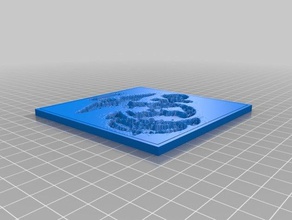 Kartal dünya çapa ABD Deniz Kuvvetleri lithopane 2d sanat özelleştirilmiş 3d print model - Mito3D