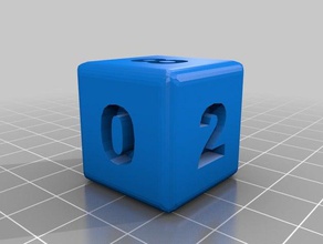 dado truco zar 3d print model - Mito3D