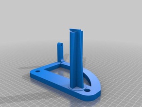 side mounted spool holder 3d printer accessories 3d print model - Mito3D