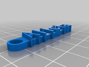alicia organização personalizado 3d print model - Mito3D
