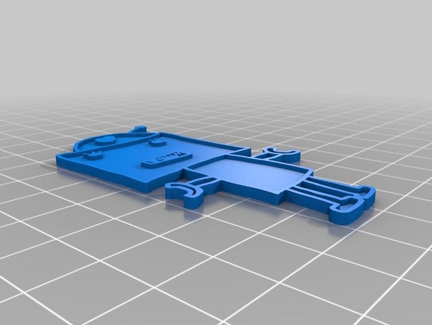 robot plate model robots 3D print model - Mito3D