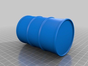 gasole barrel decor 3d 3d print model - Mito3D