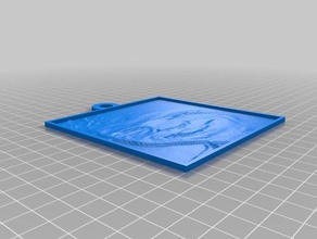 özel benedict cumberbatch 2d sanat özelleştirilmiş 3d print model - Mito3D