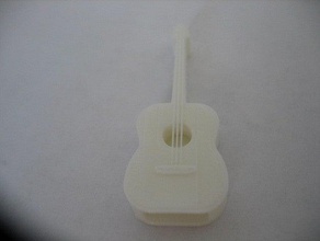 Gitarre usb gadgets usb-topper 3d print model - Mito3D