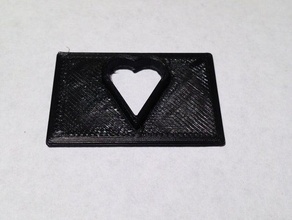 play-doh eğlence Fabrikası kalp oyuncak oyun aksesuarlar ekstruzyon 3d print model - Mito3D