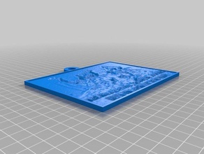 mostro del mouse posse 2d art personalizzato 3d print model - Mito3D