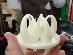 taurus plate-forme de noeud sculptures le titulaire piédestal 3d print model - Mito3D