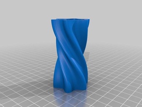 hollowed star vase other 3d print model - Mito3D