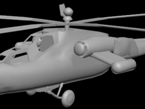 mi-28 le scansioni repliche 3d print model - Mito3D