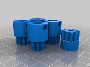 dicker Basis Gang gesetzt 3d Drucker Teile 3d print model - Mito3D