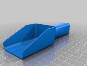 cereal shovel spoon kitchen dining 3d print model - Mito3D