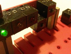 led brick fischertechnik Bau Spielzeug 3d print model - Mito3D