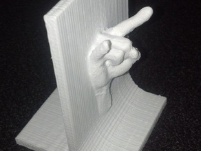 rock onheavy serre-livres en métal 3d l'impression 3d print model - Mito3D