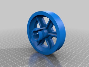 Ersatz bissle vaccuum Reiniger Rad Teile 3d print model - Mito3D