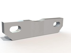 alu-dual-hot-end-Kühlkörper-upgrade-Abstandshalter Teile 2x upgrade Schrittmotor 3d print model - Mito3D