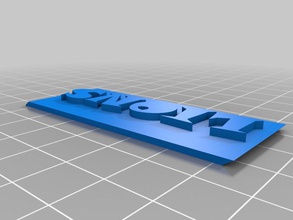 Löwen-Schlüsselanhänger Schlüsselanhänger 3d print model - Mito3D
