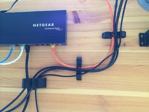 vida kablo kılavuzu monte edilmiş organizasyon 3d print model - Mito3D